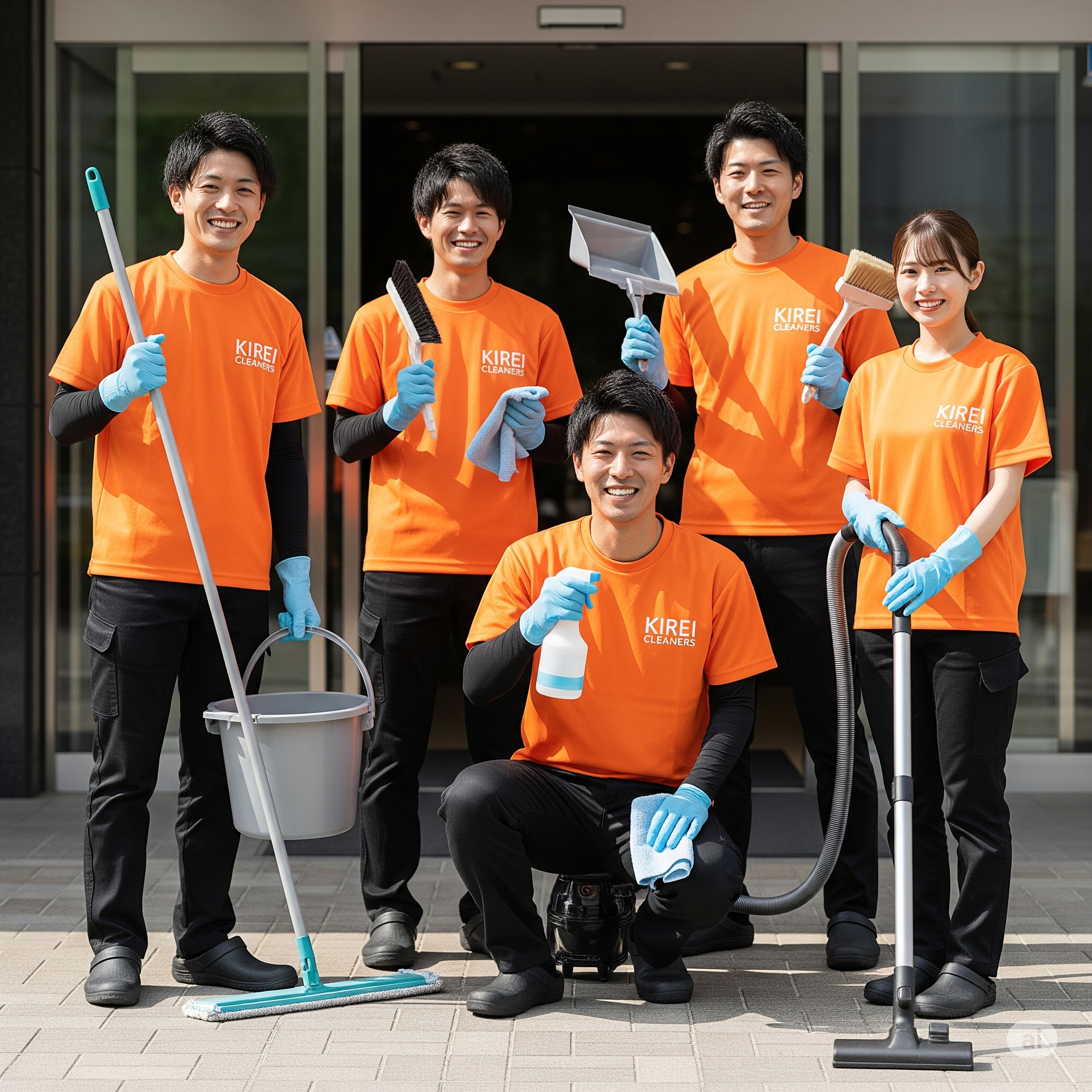 A clean, sparkling surface